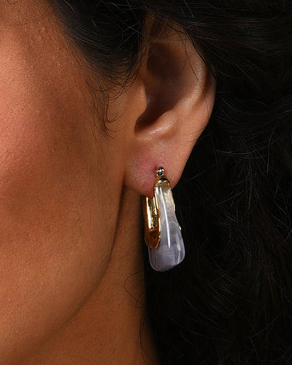 Gold Plated Designer Stud