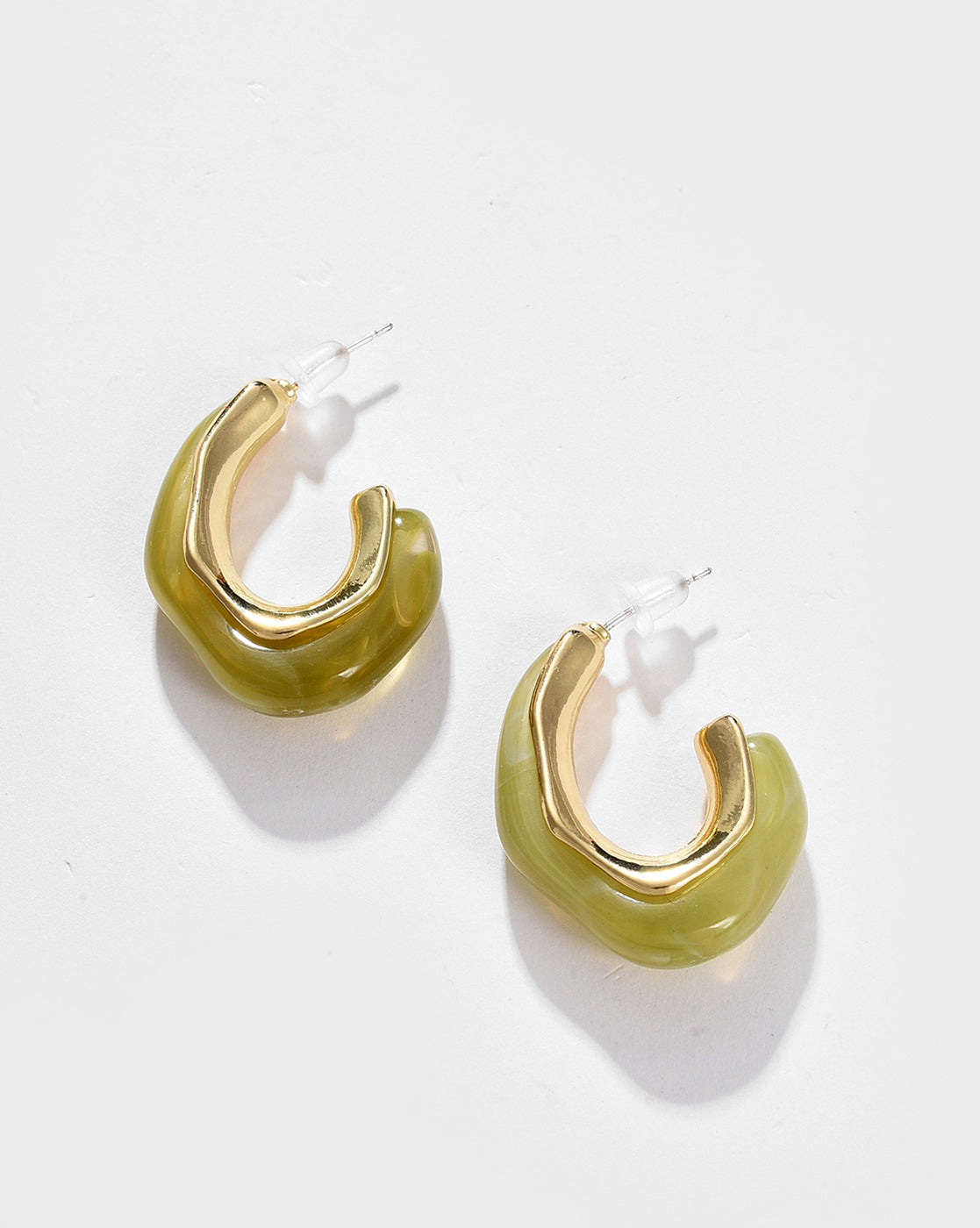 Gold Plated Designer Stud