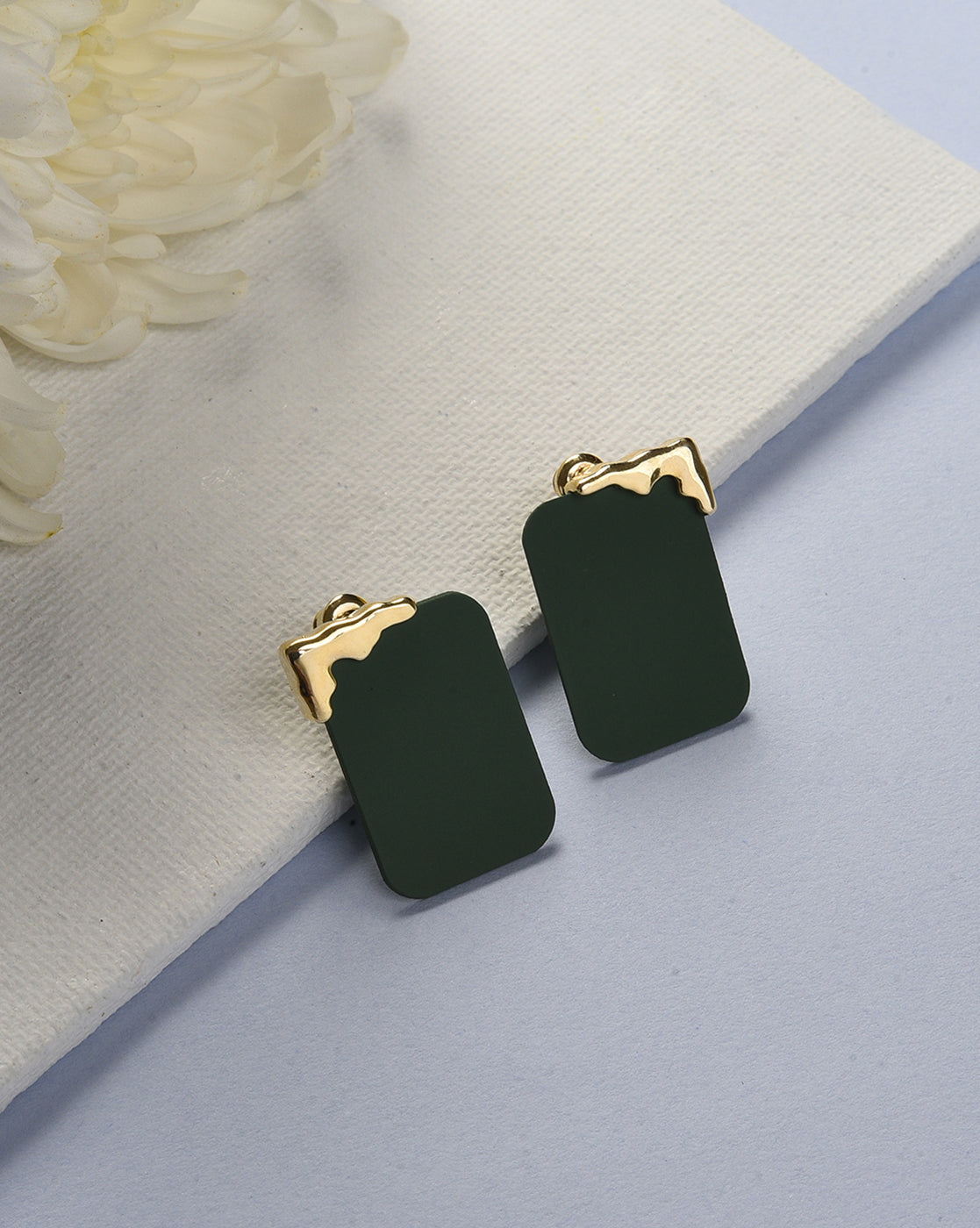 Gold Plated Designer Stud