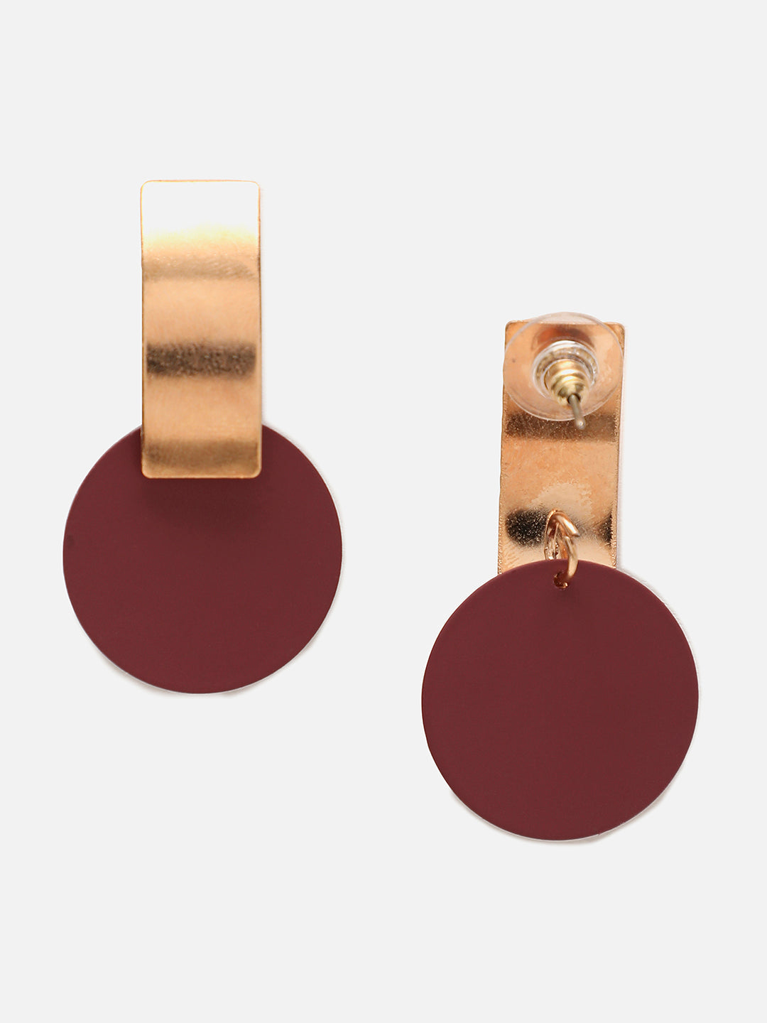 Gold Plated Designer Drop Earring