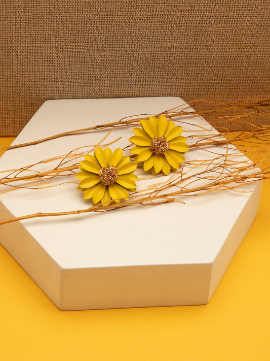 Gold Plated Designer Stud