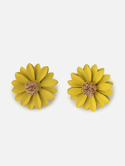 Gold Plated Designer Stud