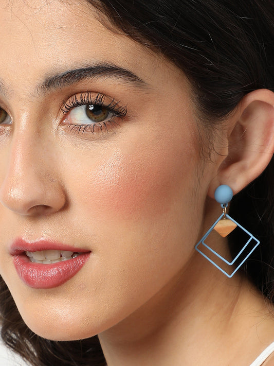 Gold Plated Designer Drop Earring