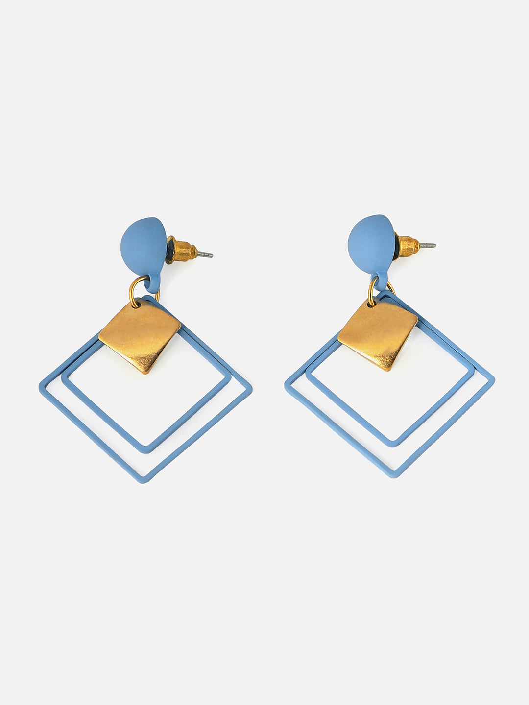 Gold Plated Designer Drop Earring