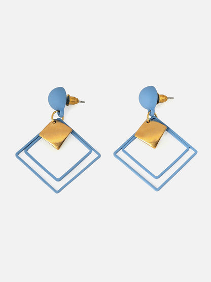 Gold Plated Designer Drop Earring