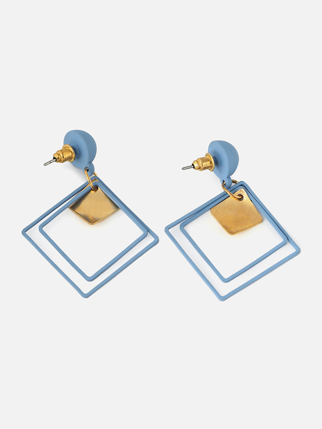 Gold Plated Designer Drop Earring