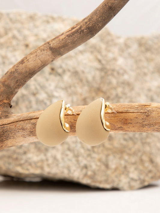 Gold Plated Designer Drop Earring