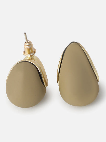 Gold Plated Designer Drop Earring