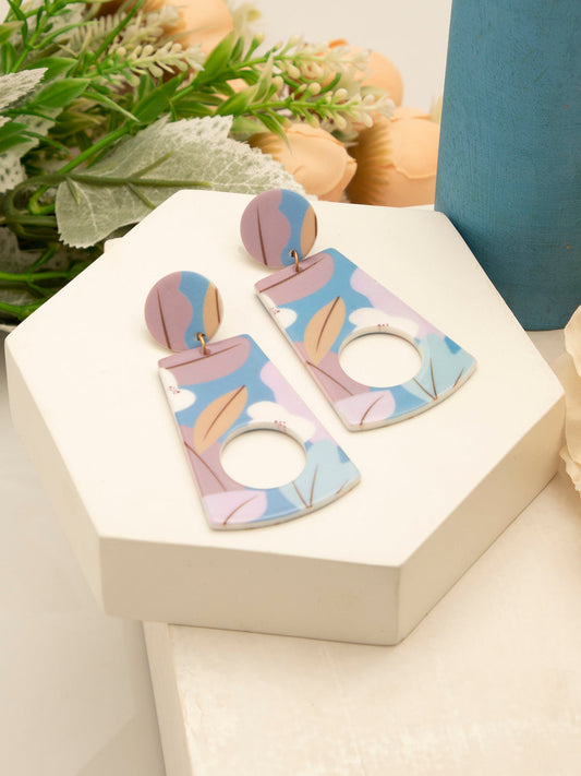 Trendy Designer Drop Earring