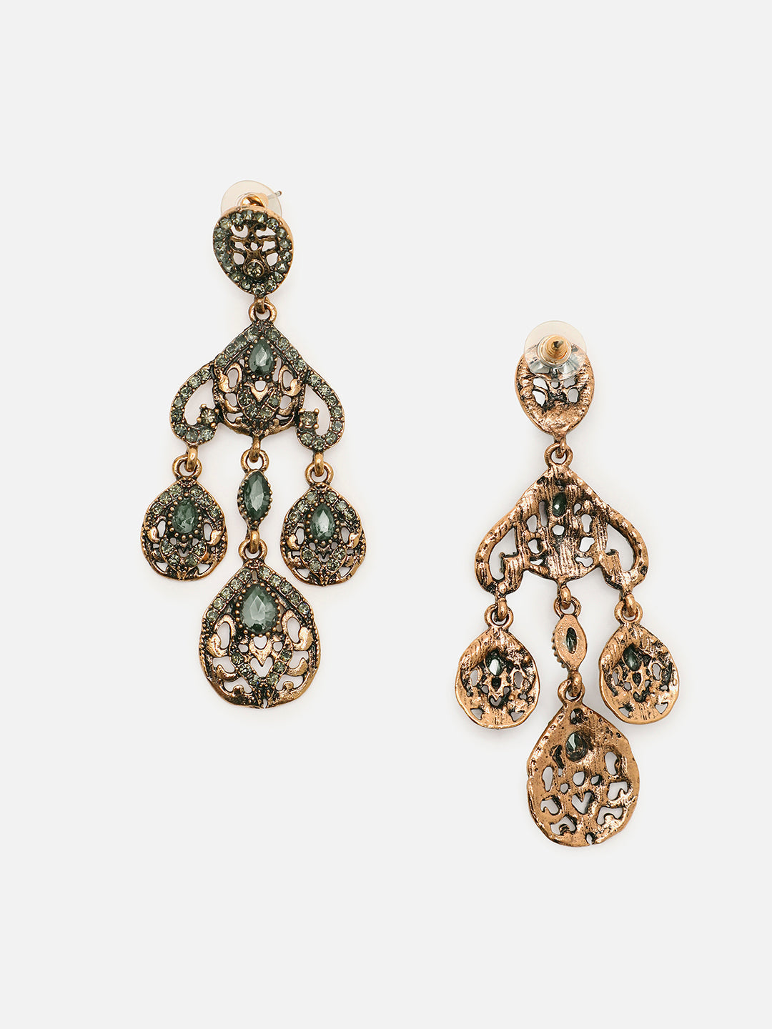 Trendy Designer Stone Drop Earring