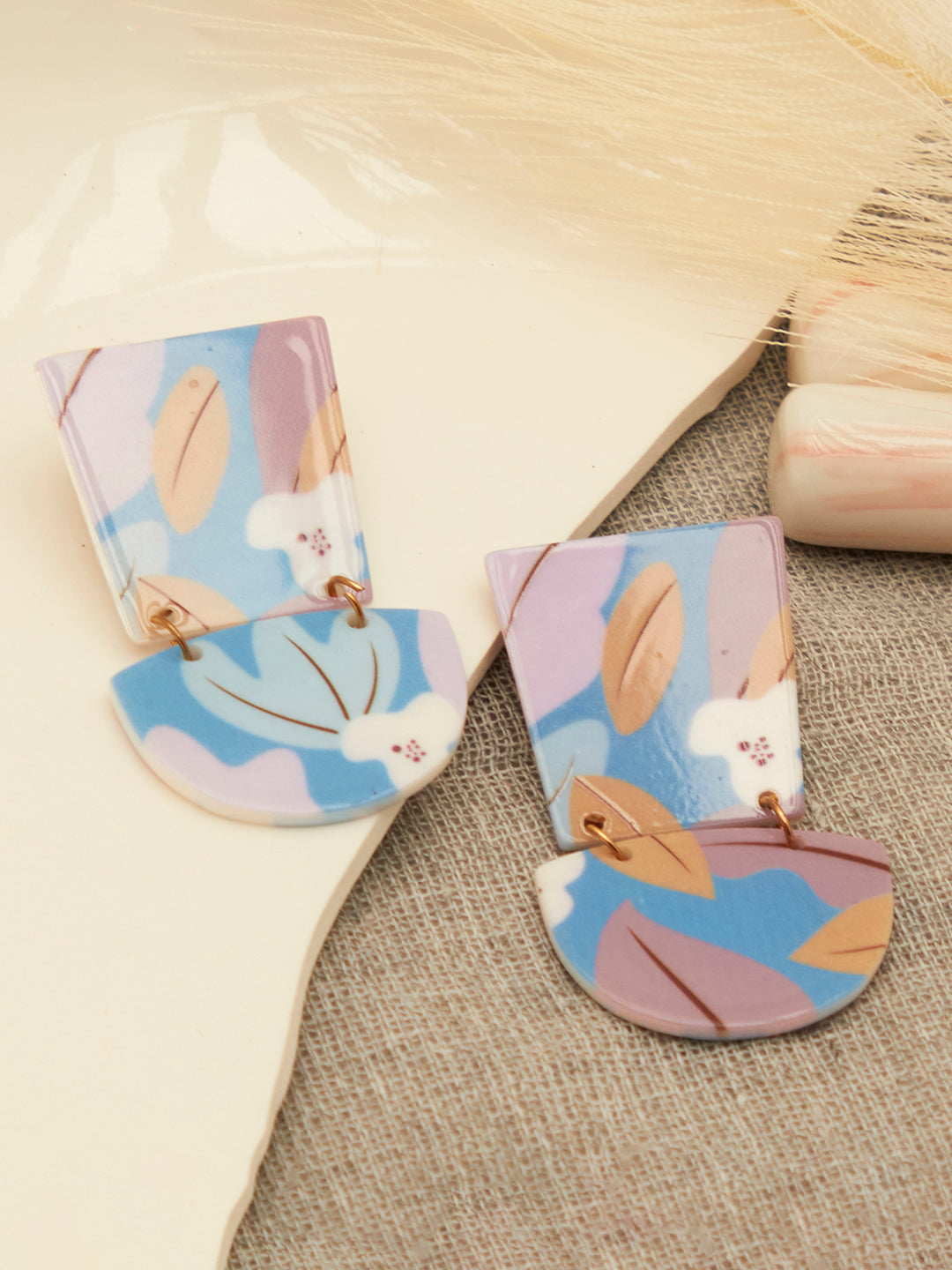 Trendy Designer Drop Earring