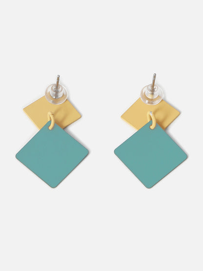 Gold Plated Designer Drop Earring