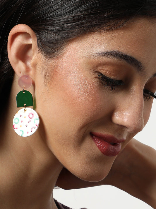 Trendy Designer Drop Earring