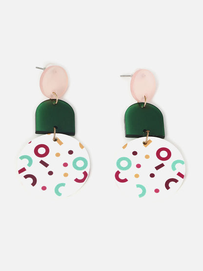 Trendy Designer Drop Earring