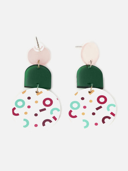 Trendy Designer Drop Earring