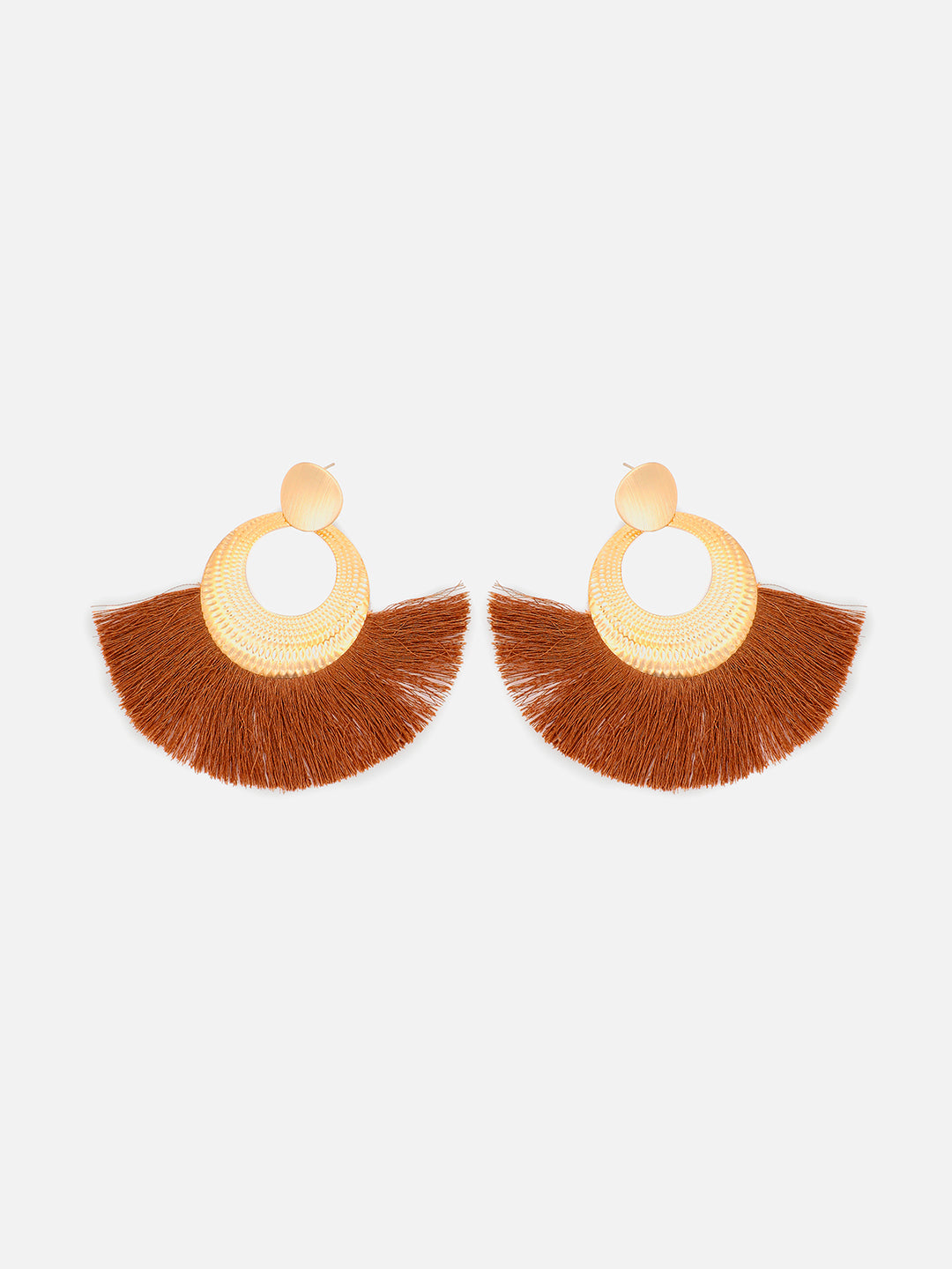 Gold Plated Designer Drop Earring