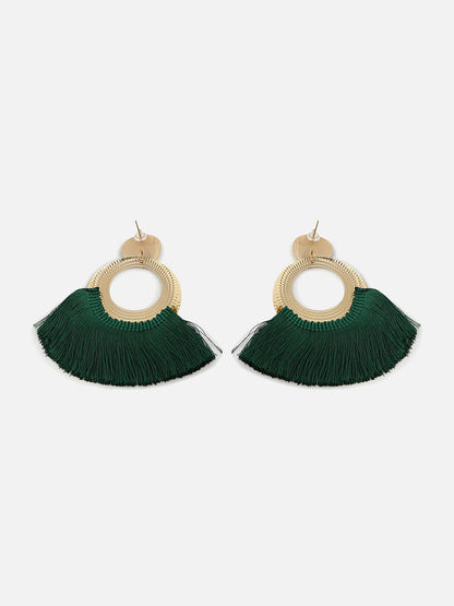 Gold Plated Designer Drop Earring