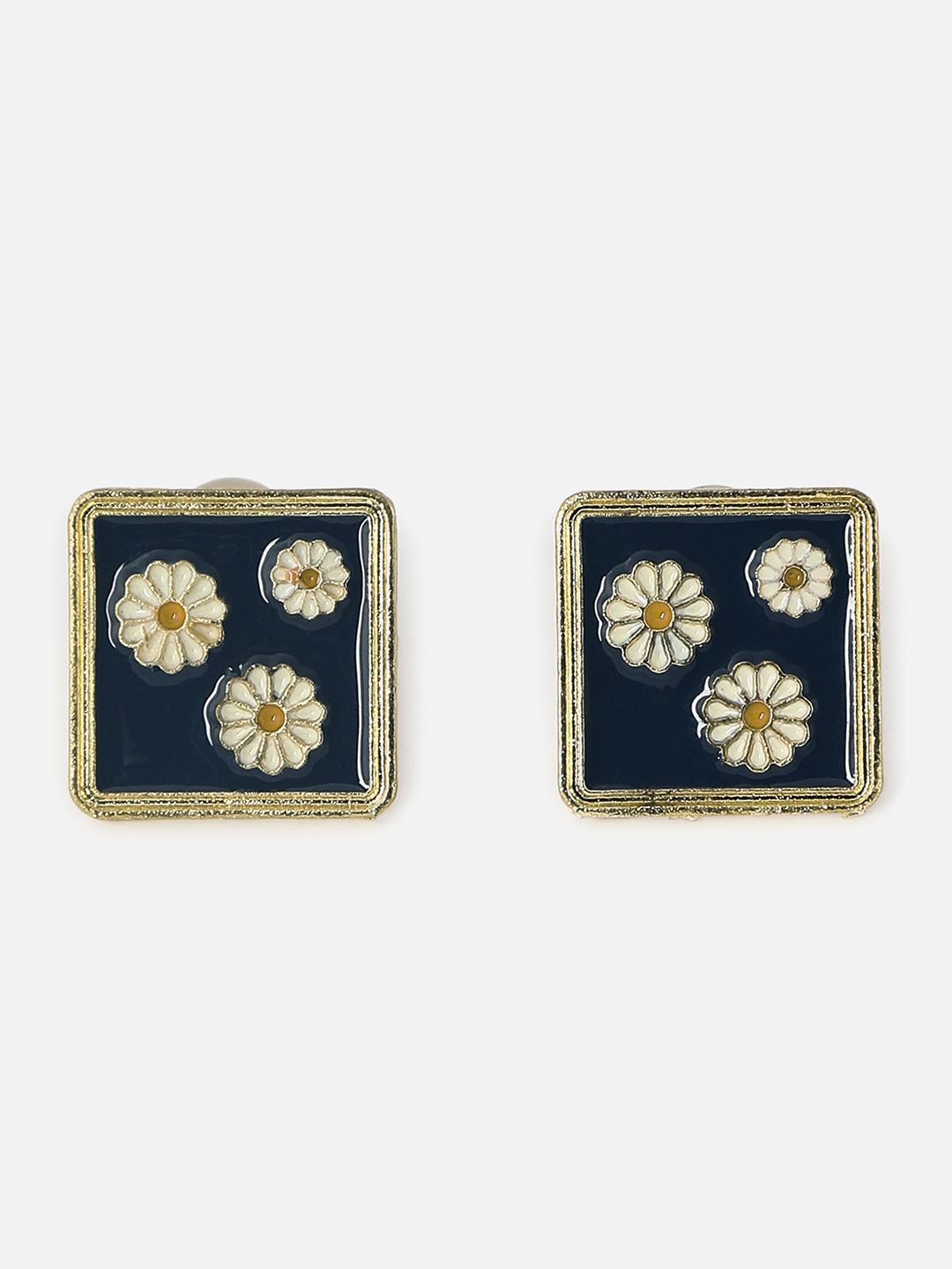 Gold Plated Designer Stud