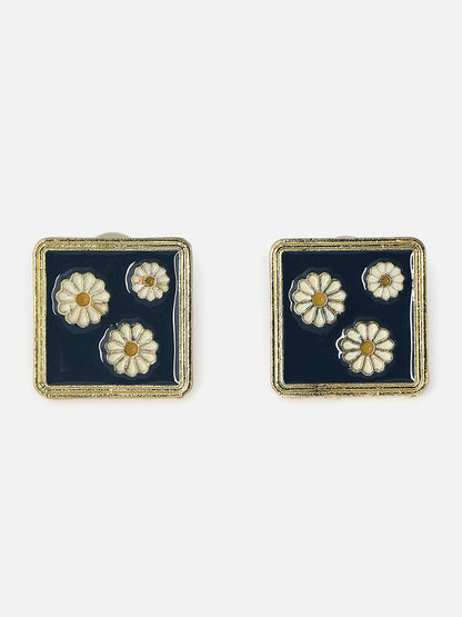 Gold Plated Designer Stud