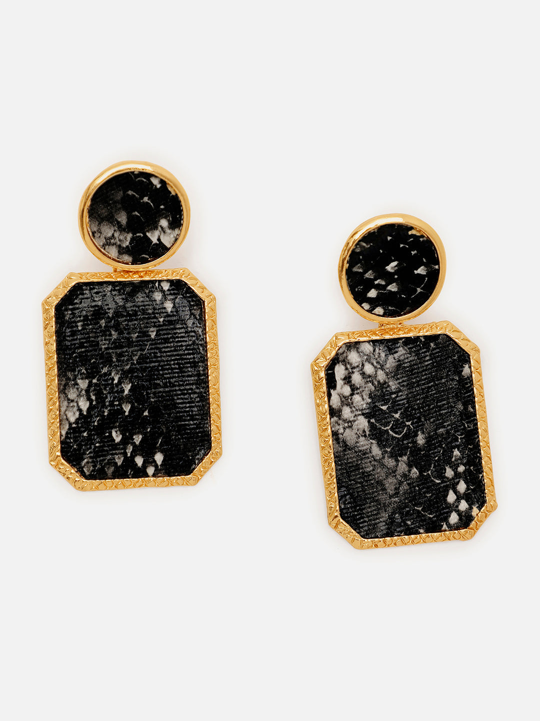 Gold Plated Designer Drop Earring
