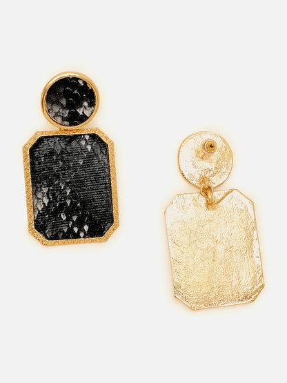 Gold Plated Designer Drop Earring