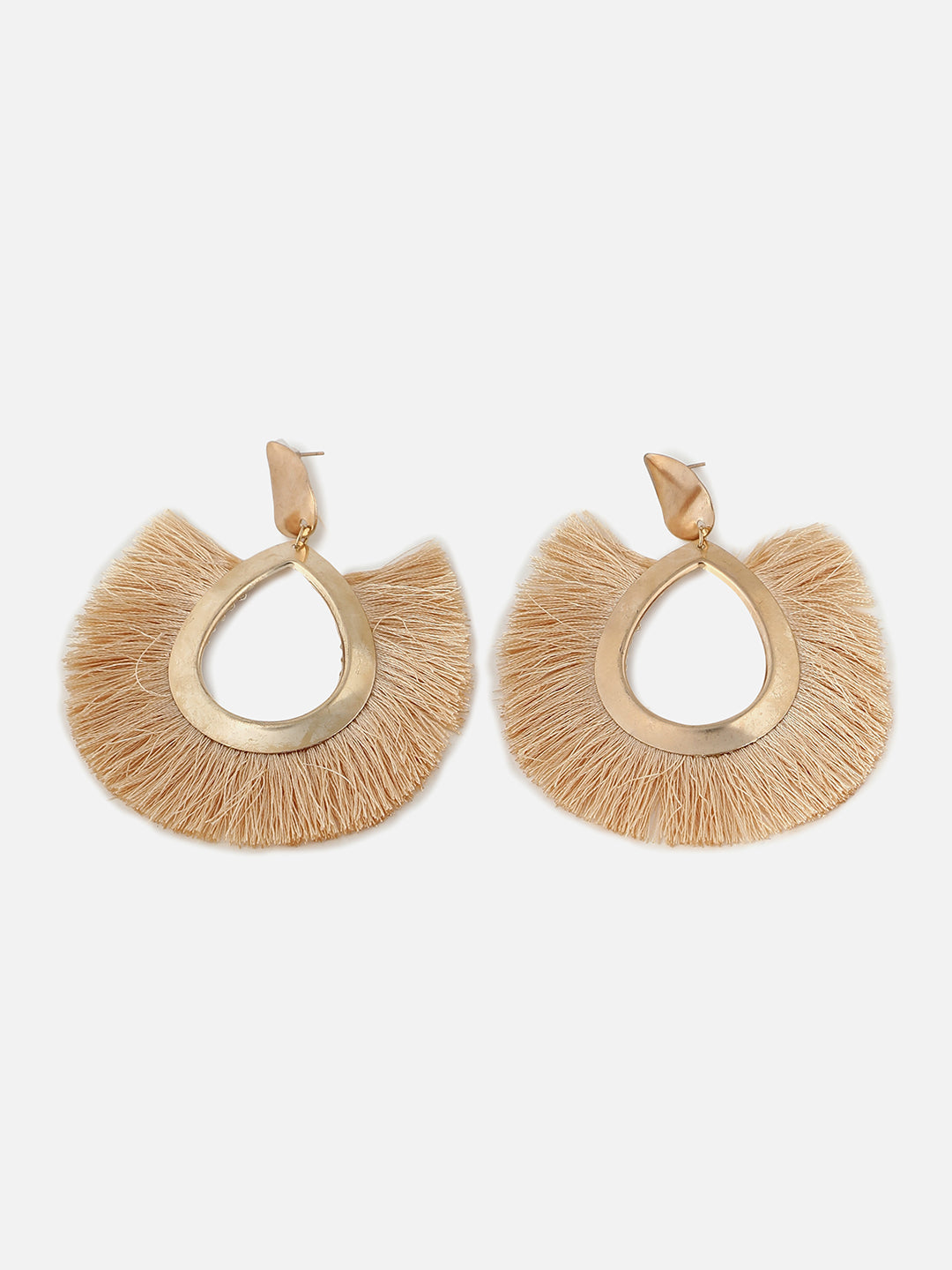 Gold Plated Designer Drop Earring