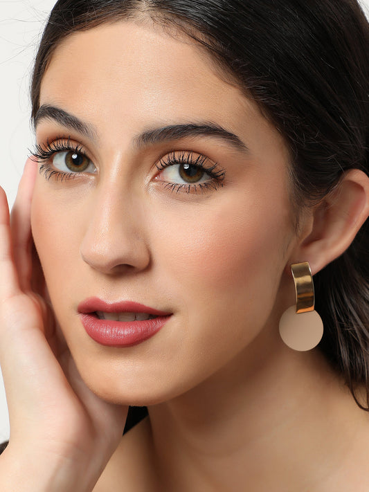 Gold Plated Designer Stud