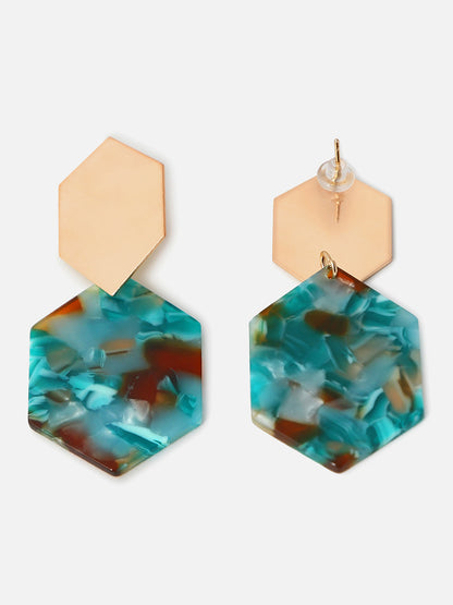 Gold Plated Designer Stud