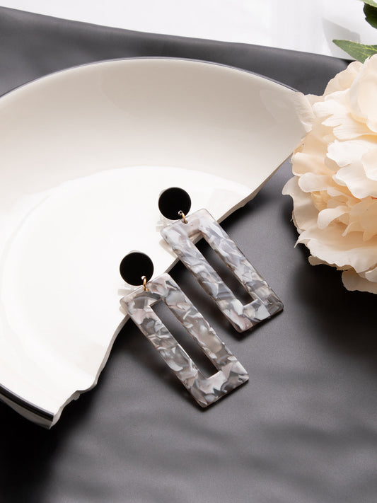 Silver Plated Designer Stud