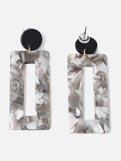 Silver Plated Designer Stud