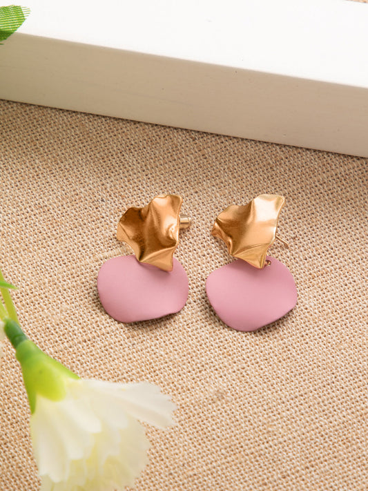 Gold Plated Designer Stud