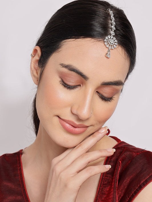 Silver-Plated Maangtikha