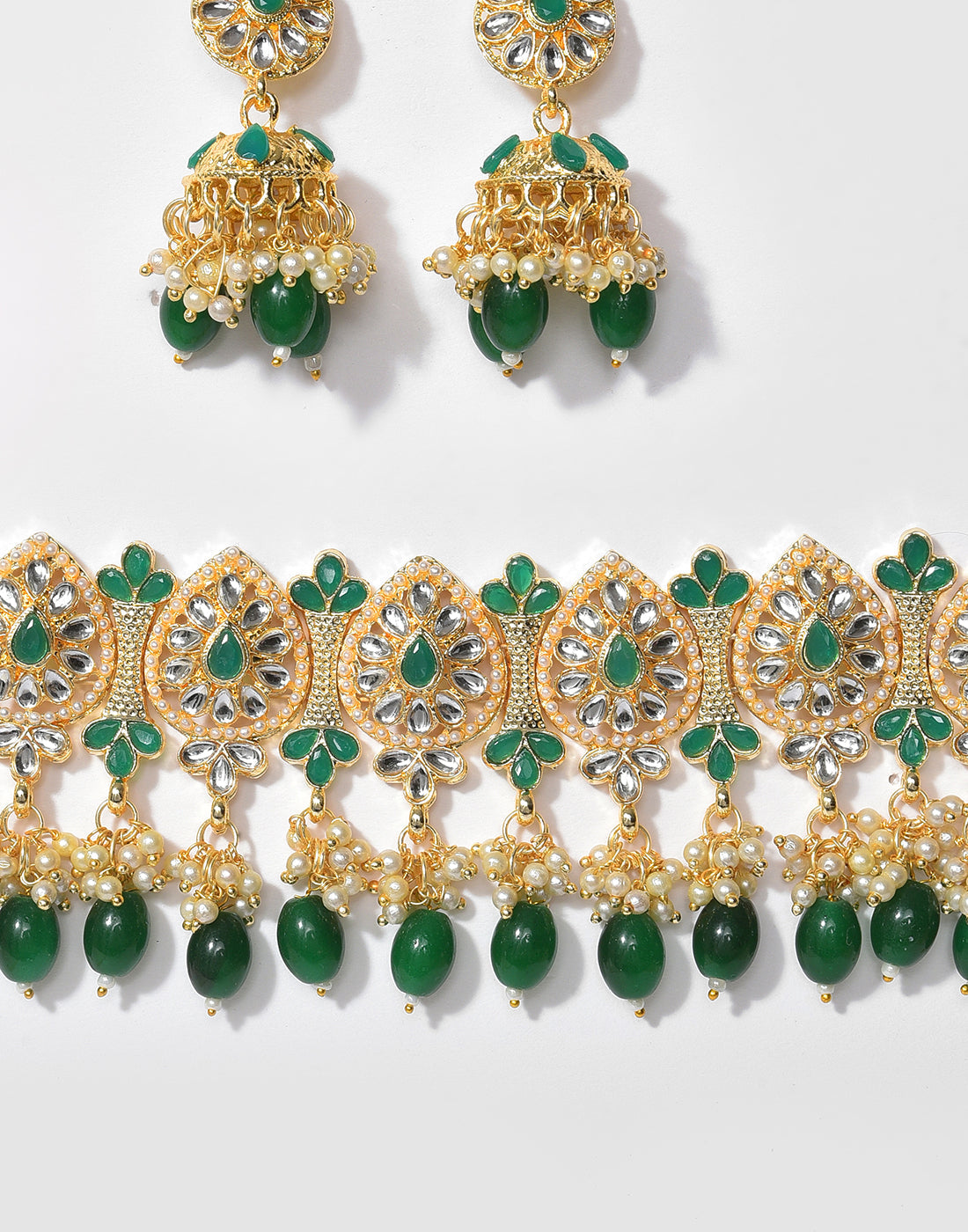 Kundan Gold Plated Necklace Set