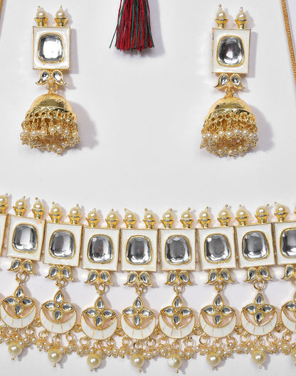 Kundan Gold Plated Necklace Set
