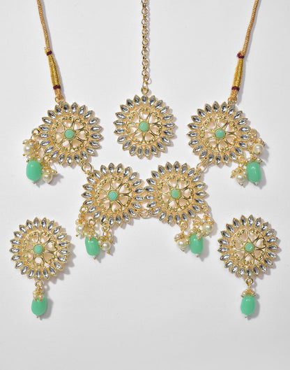 Kundan Gold Plated Necklace Set