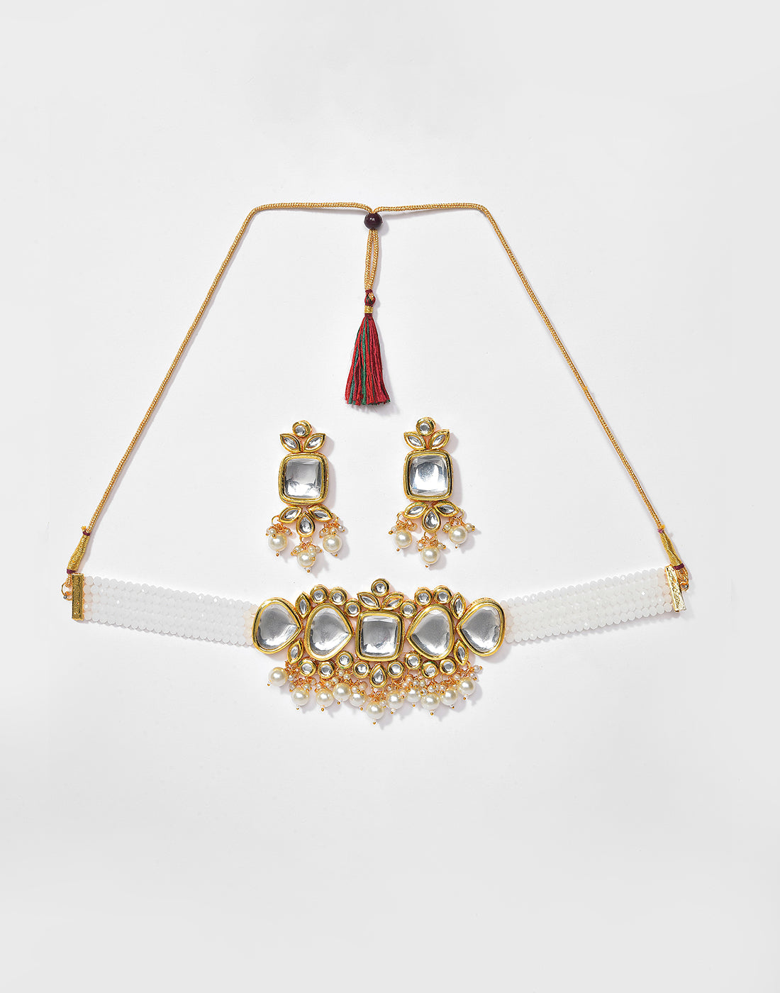Kundan Gold Plated Necklace Set