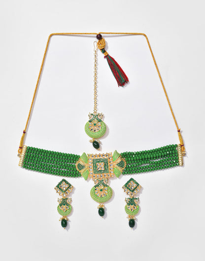 Kundan Gold Plated Necklace Set