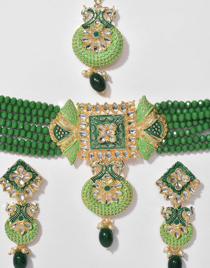 Kundan Gold Plated Necklace Set
