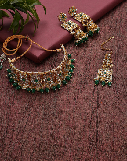 Kundan Gold Plated Necklace Set