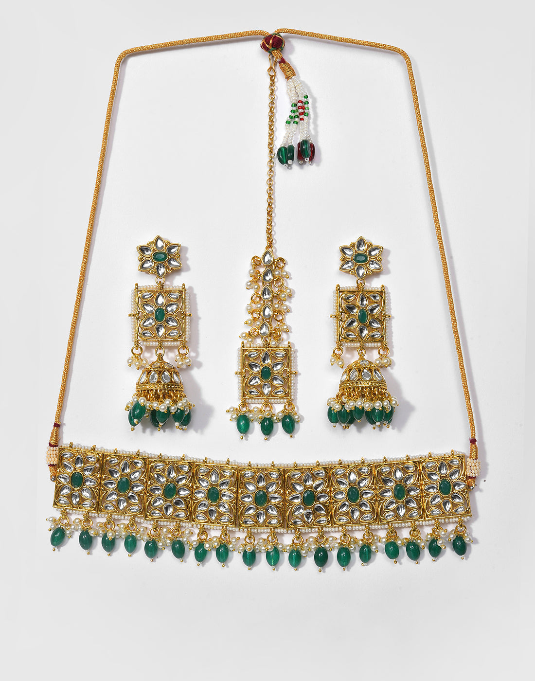 Kundan Gold Plated Necklace Set