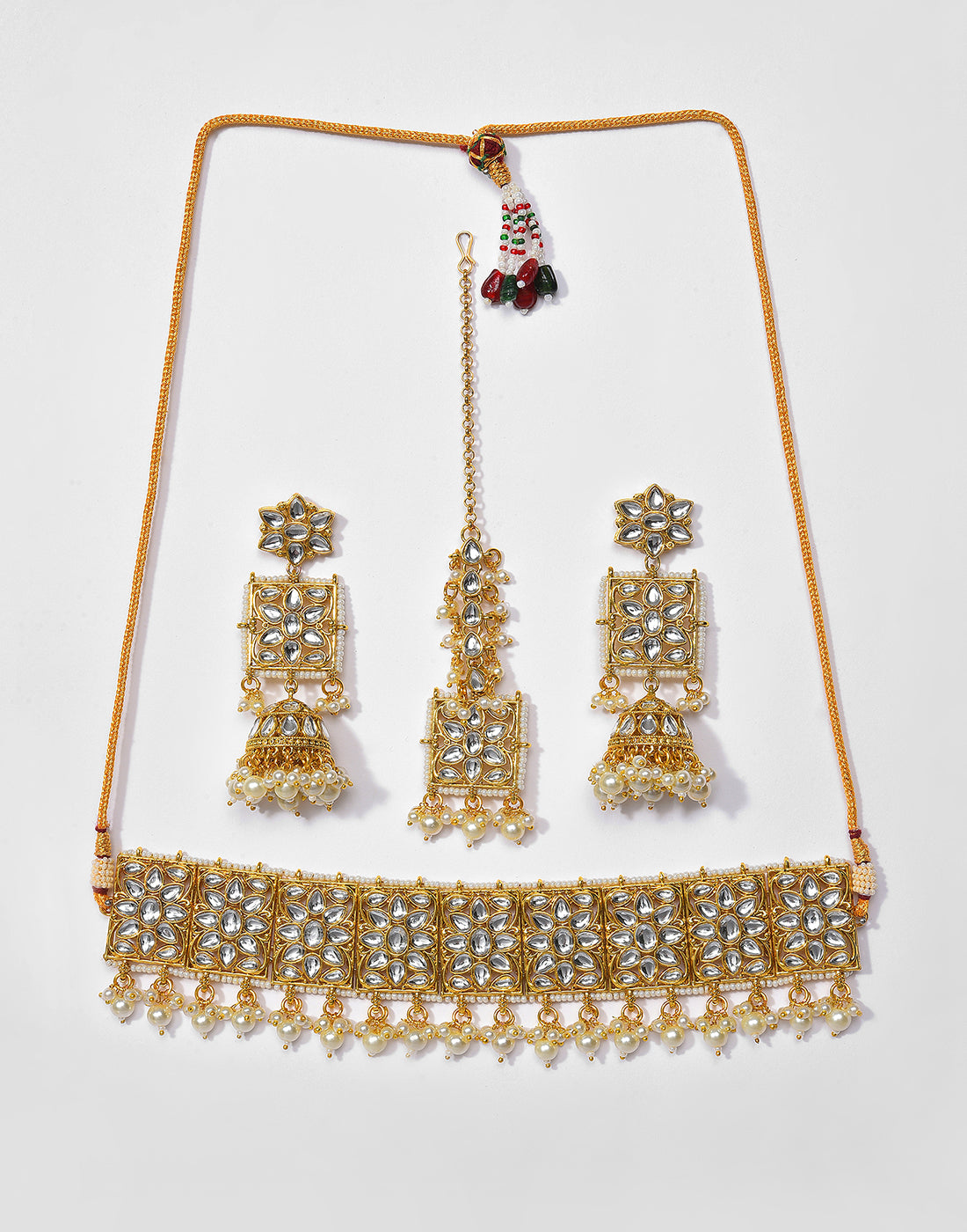 Kundan Gold Plated Necklace Set