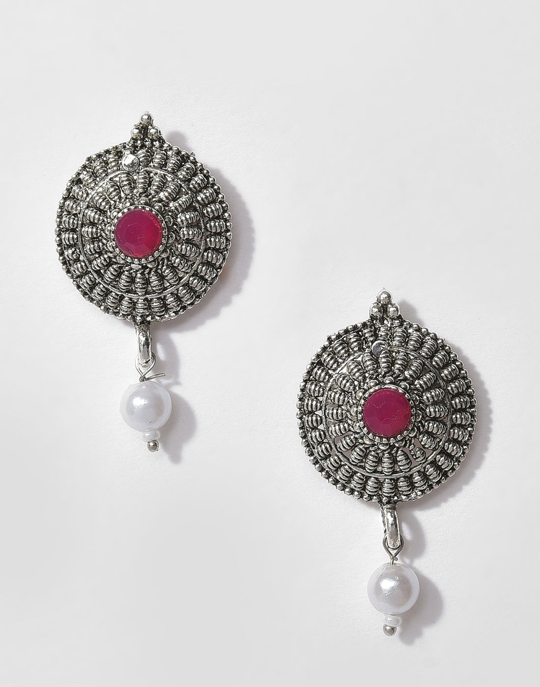 Meenakari Silver Plated Necklace