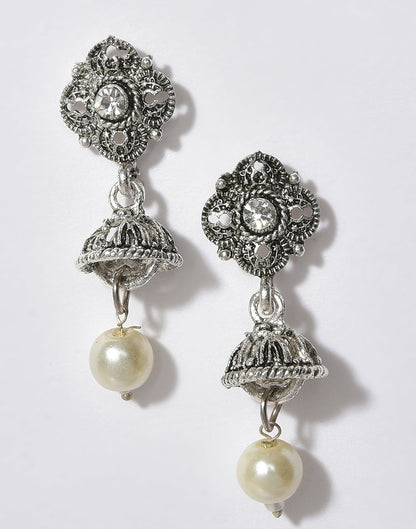 Meenakari Silver Plated Necklace