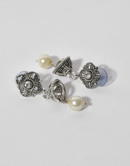 Meenakari Silver Plated Necklace