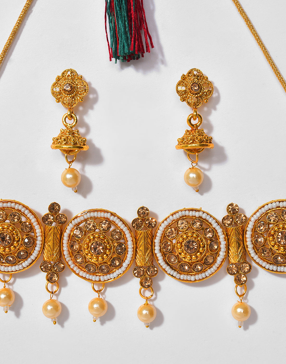 Meenakari Gold Plated Necklace