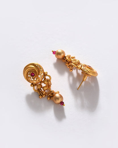 Meenakari Gold Plated Necklace Set