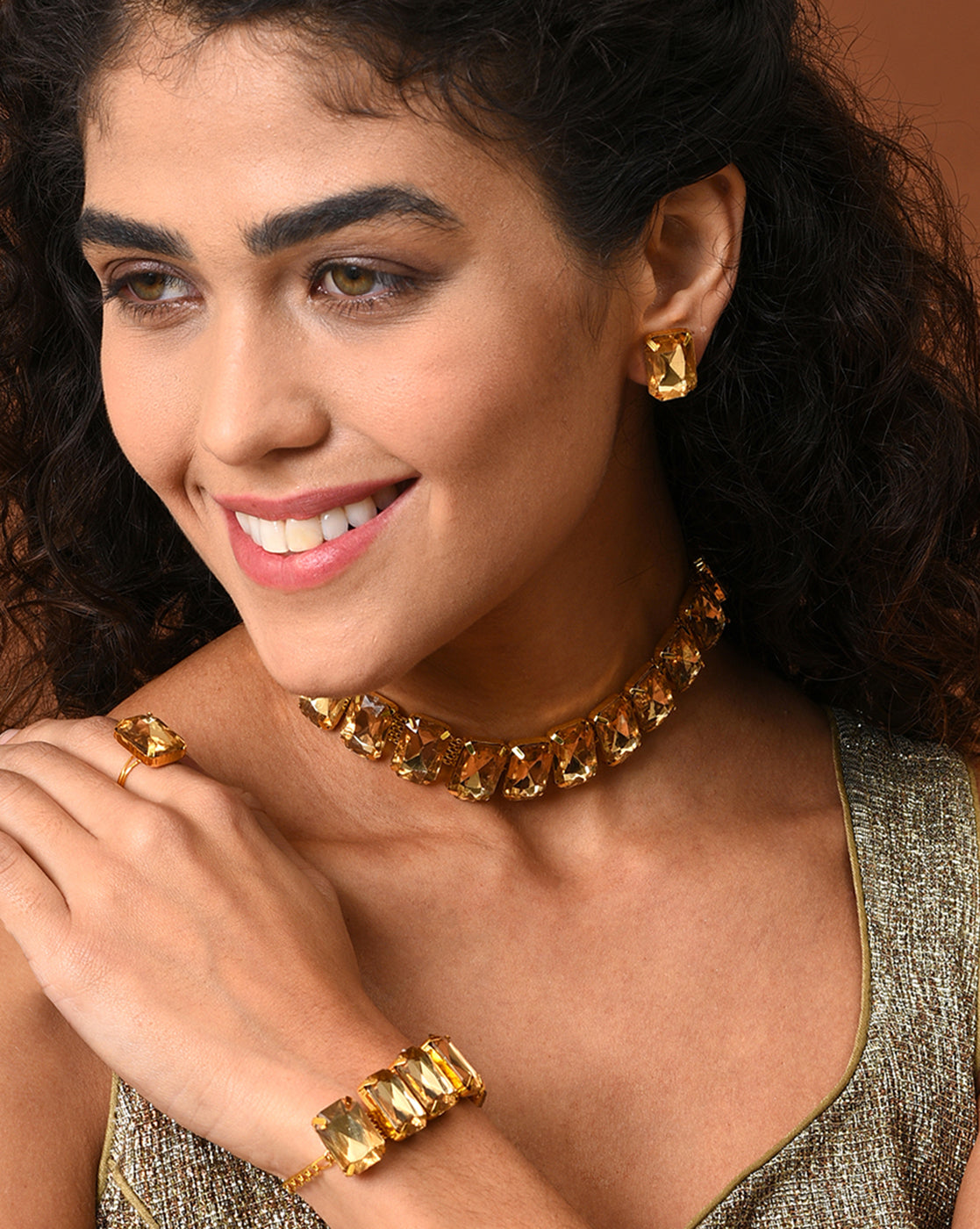 Quirky Drawstring Choker Necklace