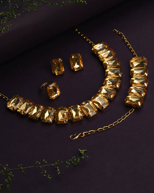 Quirky Drawstring Choker Necklace