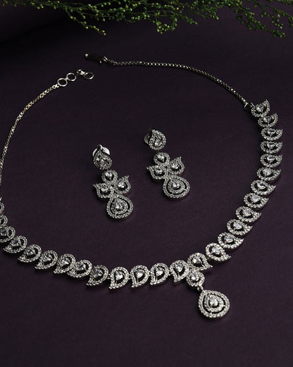 Silver Plated Jewellery Set