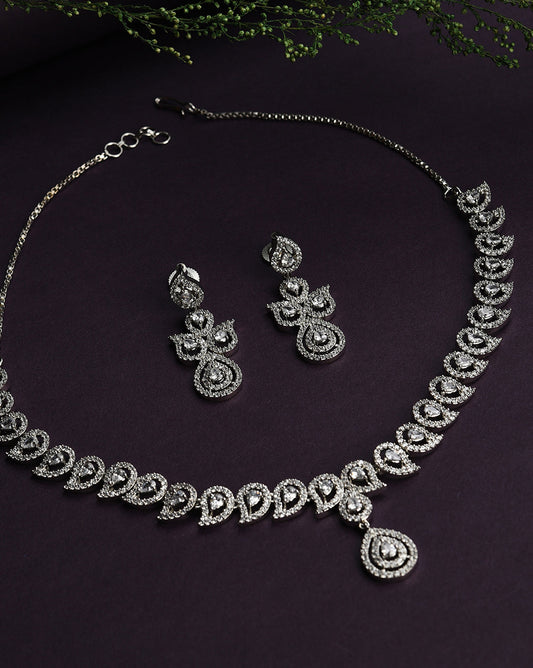 Silver Plated Jewellery Set